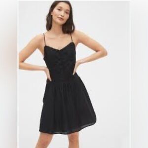 NWT GAP Crossback Embroided Dress